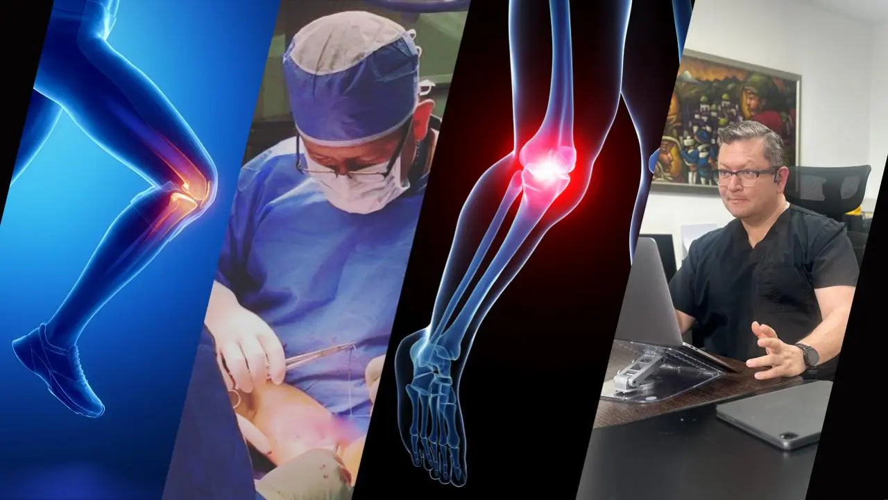 Dr. Luis Calderón atendiendo pacientes